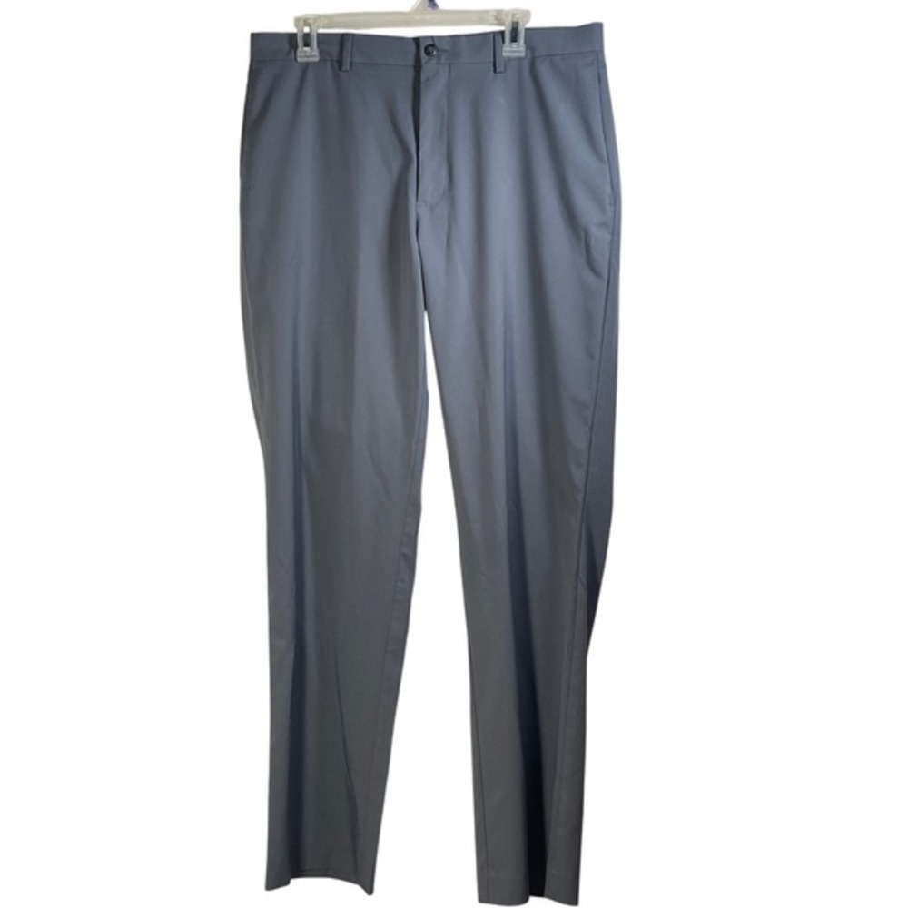 PRO TOUR COOLPLAY Men's‎ Gray Golf Pants 36x32 Flat Front Stretch active